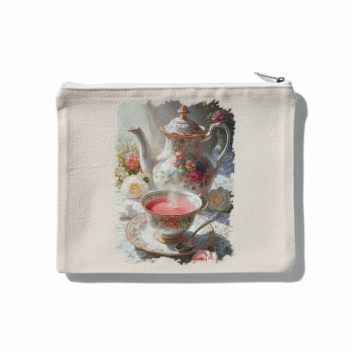 Kashmiri Chai- Large Cotton Clutch Wallet